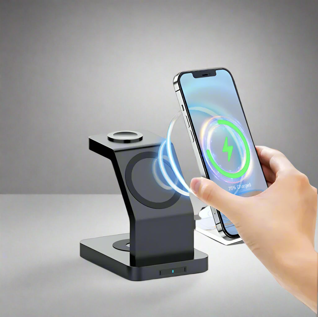 Magnetic 3-in-1 Wireless Charger