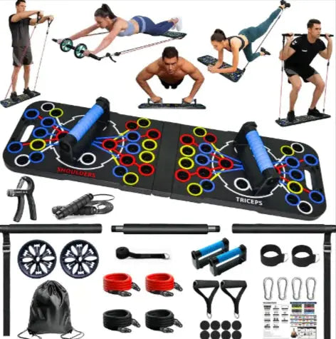 54-Hole Multi-Functional Push-Up Board Top It Off Essentials
