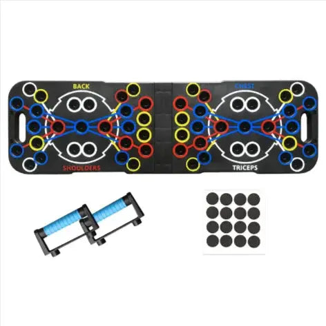 54-Hole Multi-Functional Push-Up Board Top It Off Essentials
