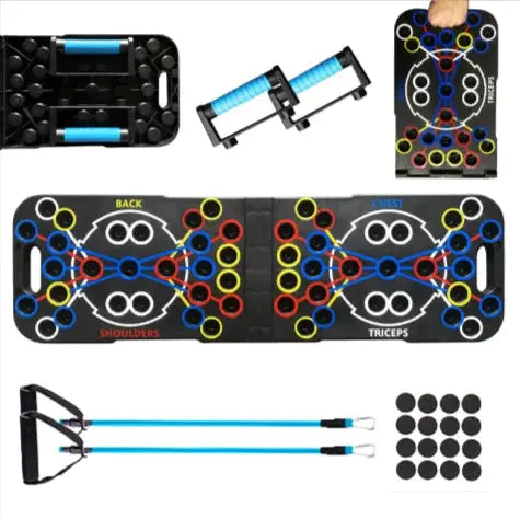 54-Hole Multi-Functional Push-Up Board Top It Off Essentials
