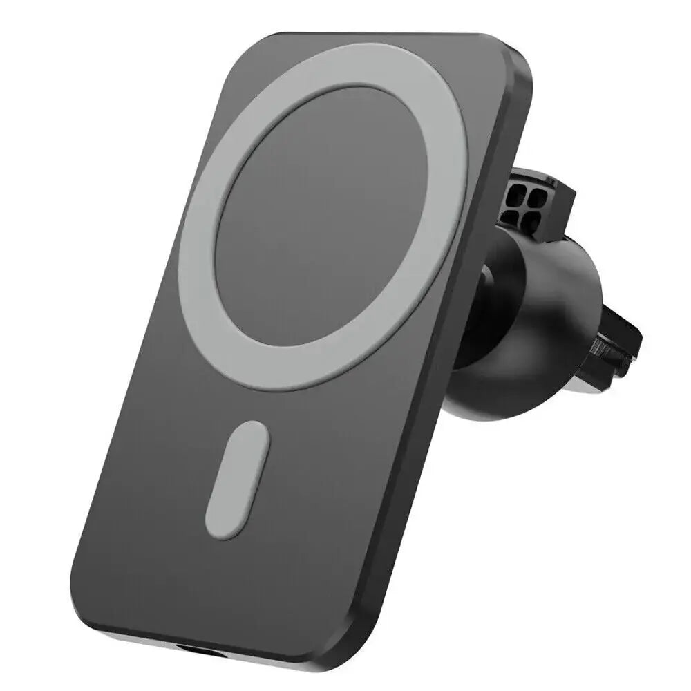 Magnetic Wireless Charger Car Mount Holder For iPhone 12 13 14 Pro Max MagSafe Top It Off Essentials