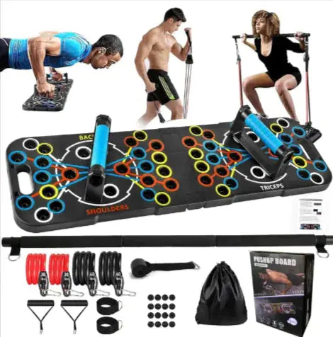 54-Hole Multi-Functional Push-Up Board Top It Off Essentials