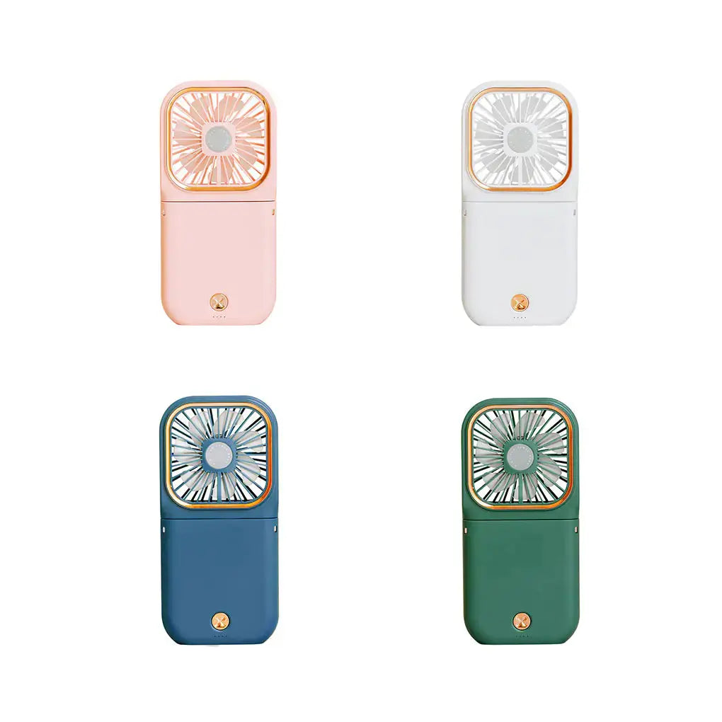 Mini Cooling Foldable Neck Hanging Fan Top It Off Essentials