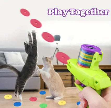 Cat Disc Launcher Toy